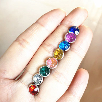 نایت فلزی لوگو نیت مختلف برنجی برای کفش 15mm/25mm