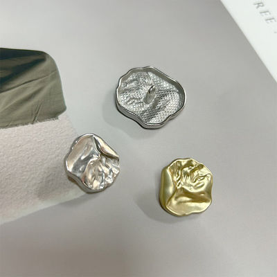 9MM طراح نقره طلا پوشاک دوختن مروارید لوکس زمستان Rhinestone دکمه های فلزی برای لباس